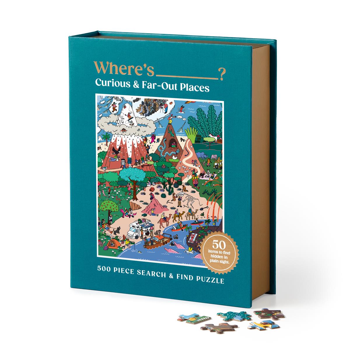 Search & Find - Where's ____? Curious & Far Out Places (500pcs)