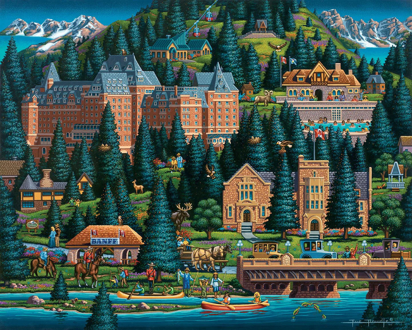 Dowdle Banff (500pcs)