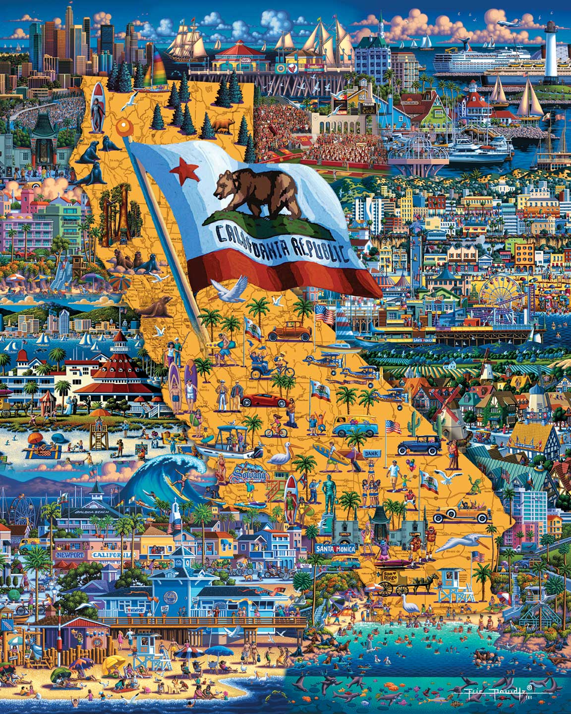 Best of Southern California (500pcs)