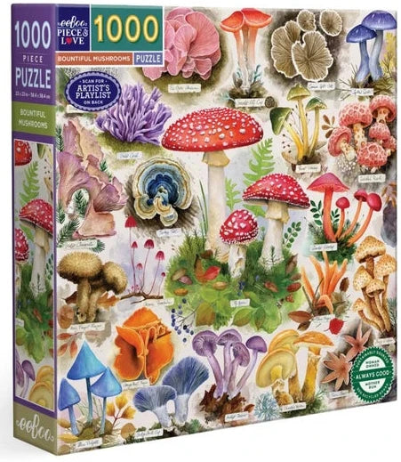 Bountiful Mushrooms (1000pcs)
