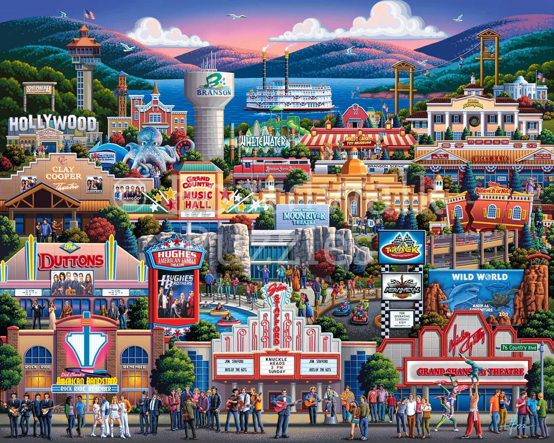 PFG Branson (1000pcs) (Usage/Used - PUZZLES FOR GOOD)