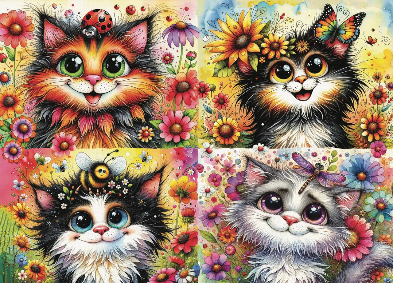 Cat-Titude Squad - Collection Novia (1000pcs)