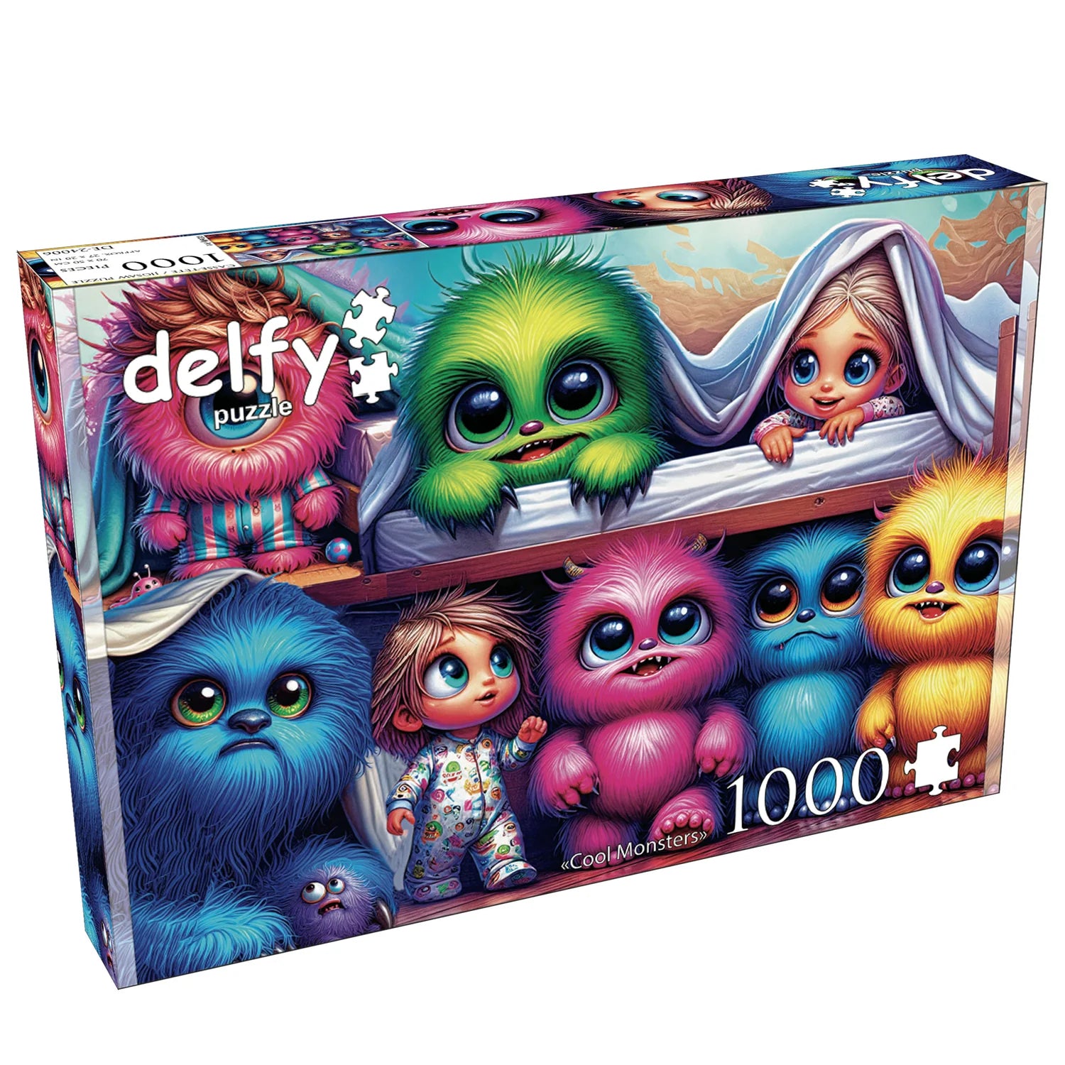 Cool Monsters (1000pcs)