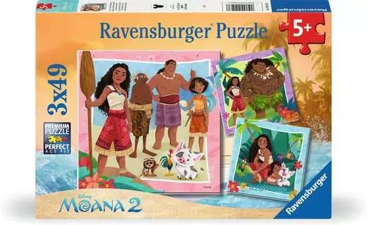 Ravensburger Disney - Moana 2 (3x49pcs)