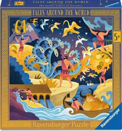 Ravensburger Tales Around the World - The Twelve Labors of Hercules (64pcs)