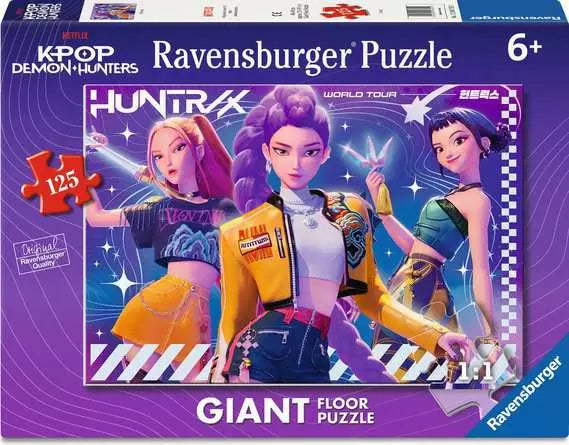 Ravensburger KPop Demon Hunters - Giant Floor Puzzle (125pcs)