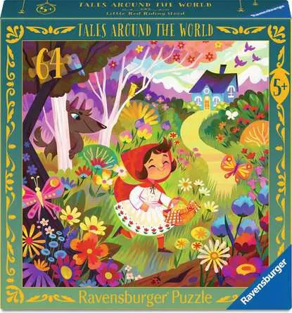 DMG Ravensburger Tales Around the World - Little Red Riding Hood (64pcs) (DAMAGED BOX)