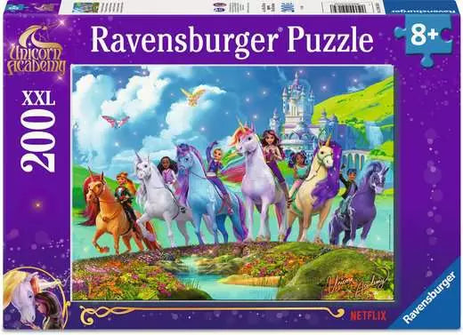Ravensburger Unicorn Academy - The Magic of Unicorn Academy (200 XXL pcs)