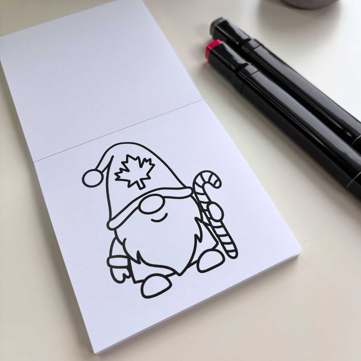 Canadiana Christmas - Mini Coloring Book