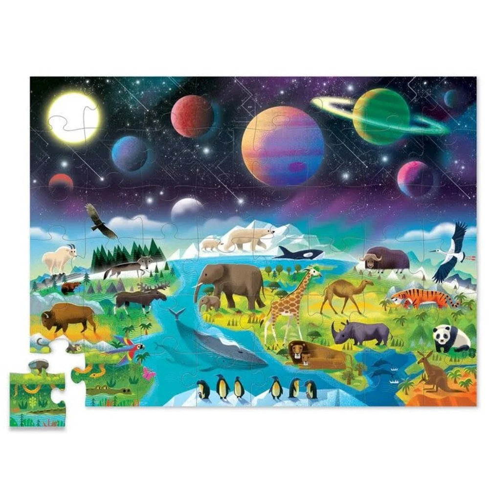 Au-dessus et en dessous - Terre et espace (48 pièces) (SOL)