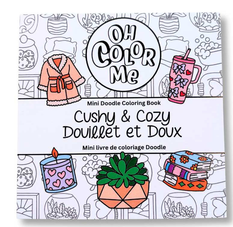 Cushy & Cozy - Mini Coloring Book