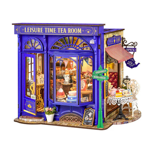 Maison Miniature DIY - Salon de Thé (Bois)