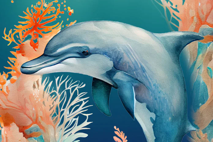Vie marine - Dauphin - MicroPuzzle