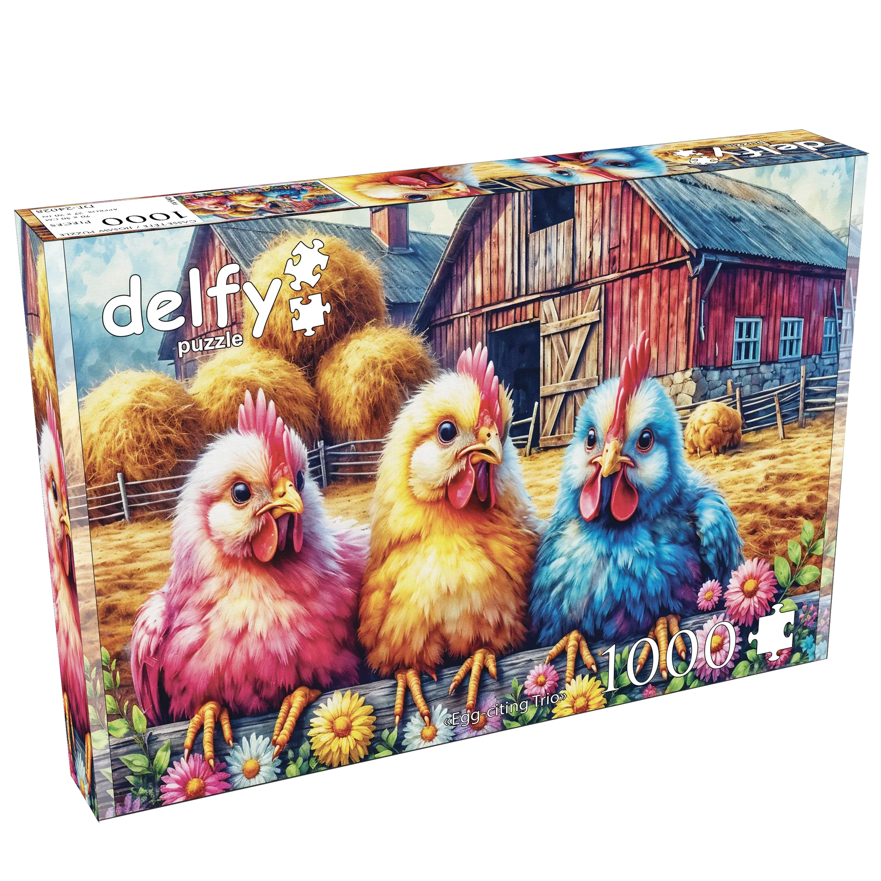 Egg-Citing Trio (1000pcs)