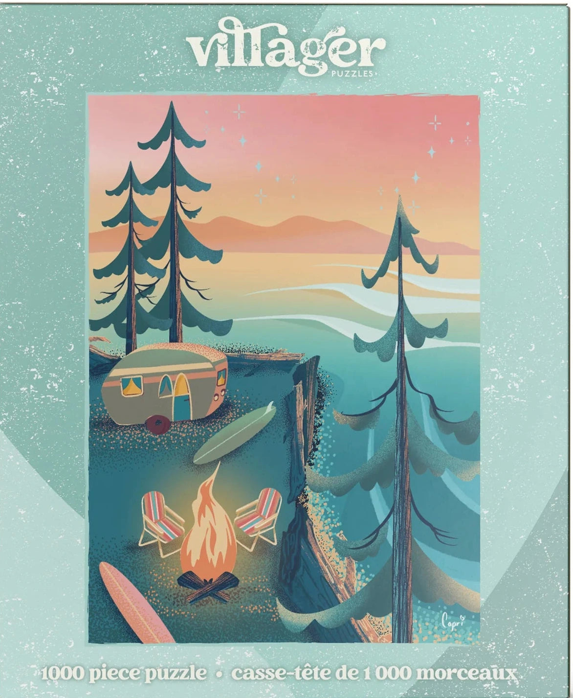 Coastal Camping, Capri Sadler (1000pcs)