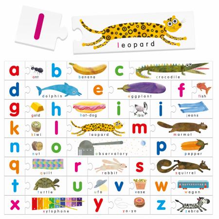 Toucher ABC Montessori (puzzle éducatif)