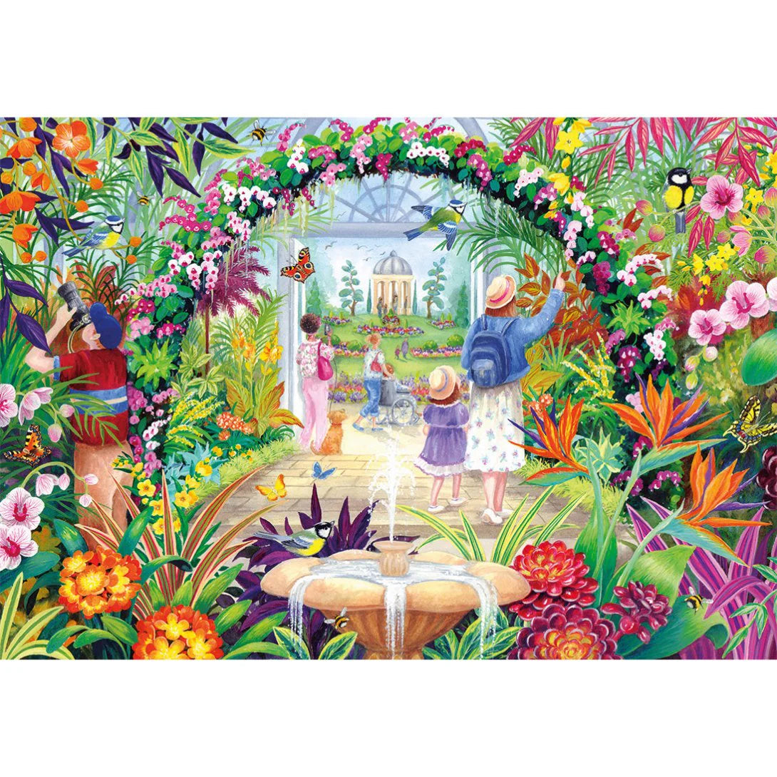 Fleurs botaniques, Claire Comerford (500 pièces) 