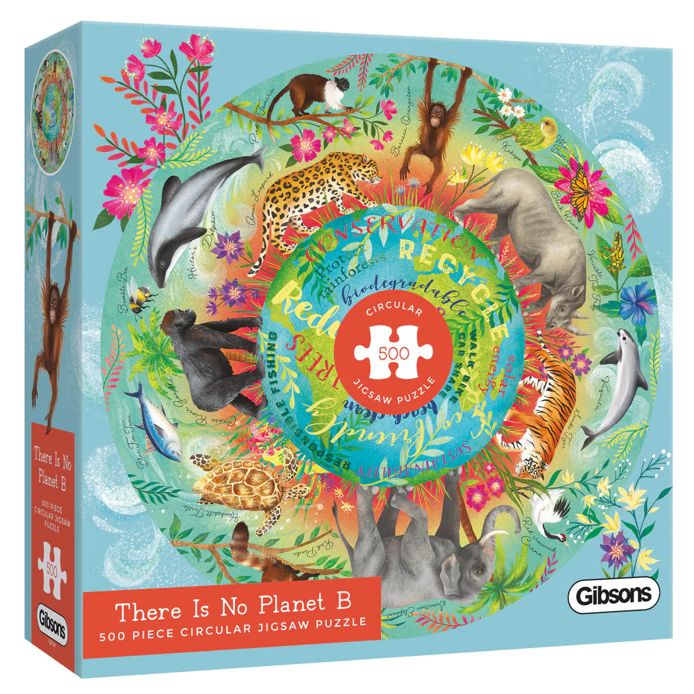 There Is No Planet B,  Claire McElfatrick (500pcs) (ROUND)