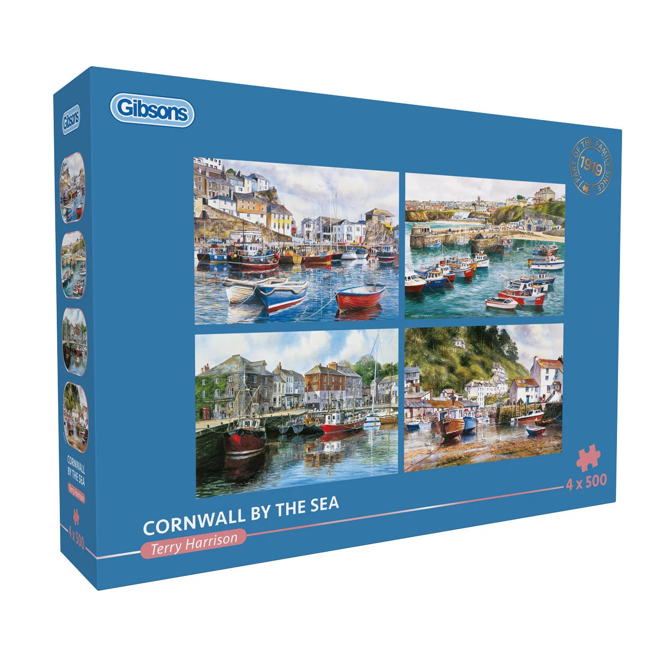 Cornwall by the Sea, Terry Harrison (4x500pcs)