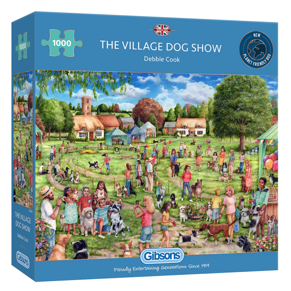 The Village Dog Show, Debbie Cook (1000pcs)