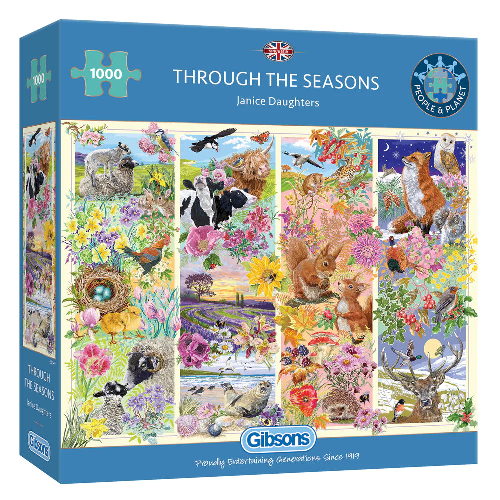 Through The Seasons, Janice Daughters (1000pcs)