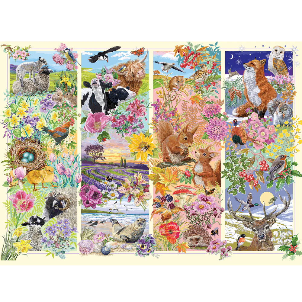Through The Seasons, Janice Daughters (1000pcs)