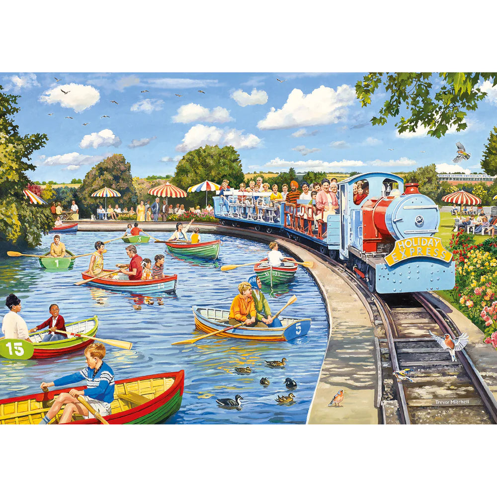 Le lac de navigation, Trevor Mitchell (1000pcs)