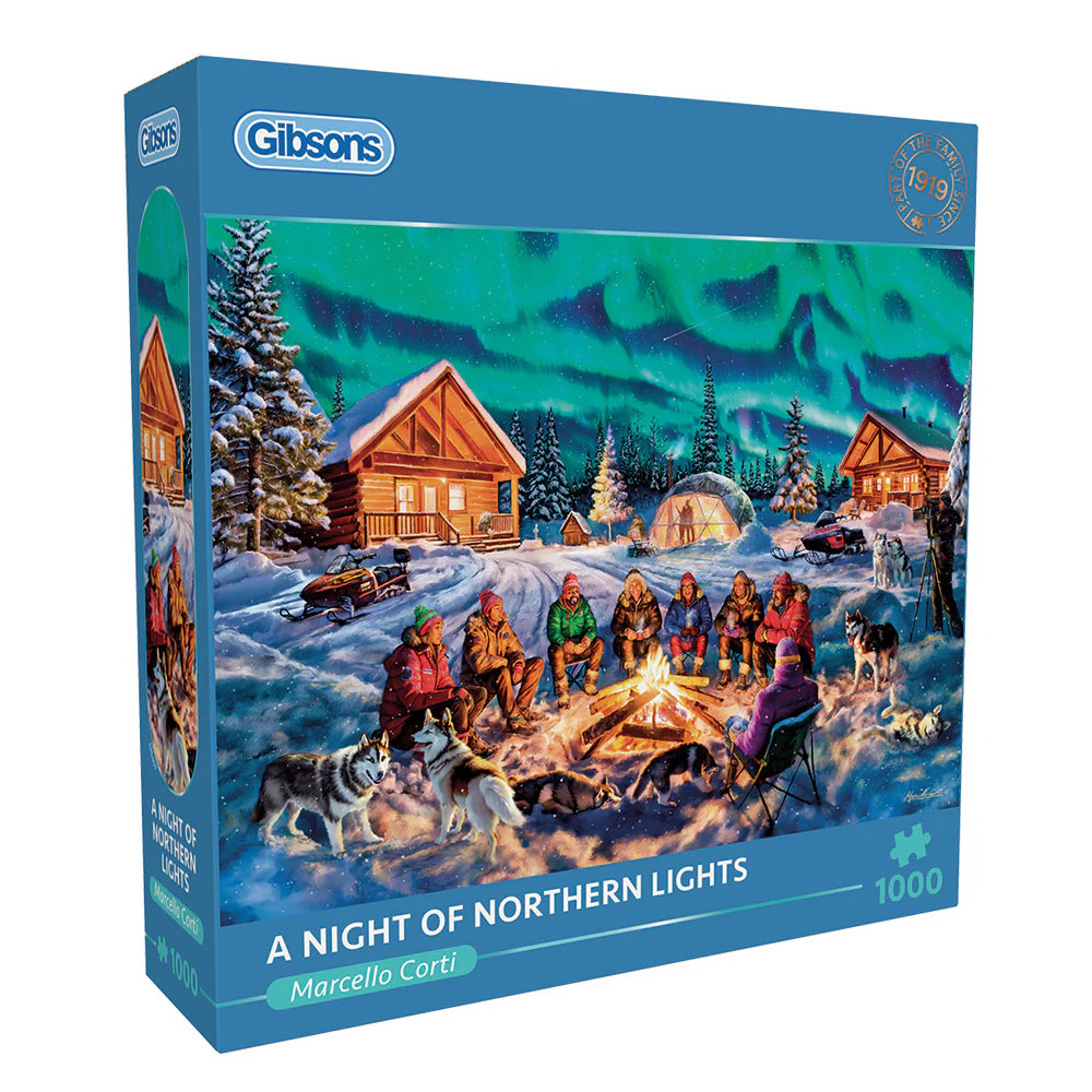 A Night of Northern Lights, Marcello Corti (1000pcs)