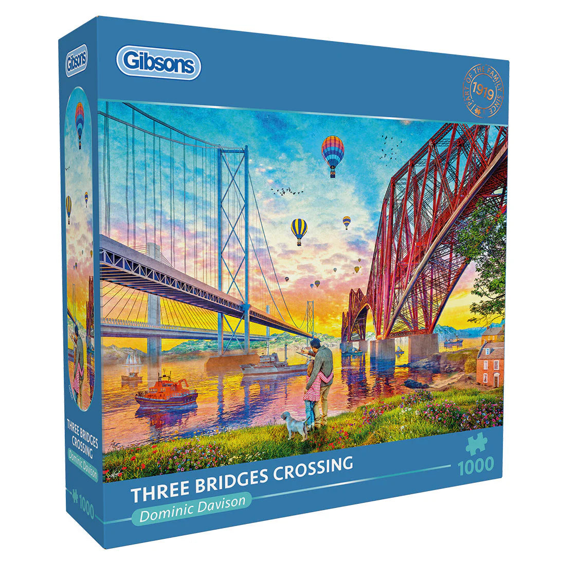 Traversée des Trois Ponts, Dominic Davison (1000 pièces) 