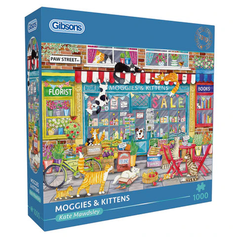 PFG Moggies &amp; Kittens (1000 pièces) (Utilisation - PUZZLES FOR GOOD) 