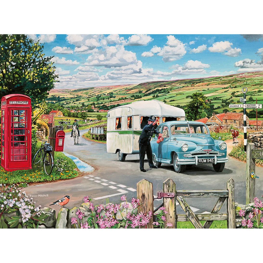Quel chemin pour aller au camping ?, Trevor Mitchell (1000 exemplaires) 