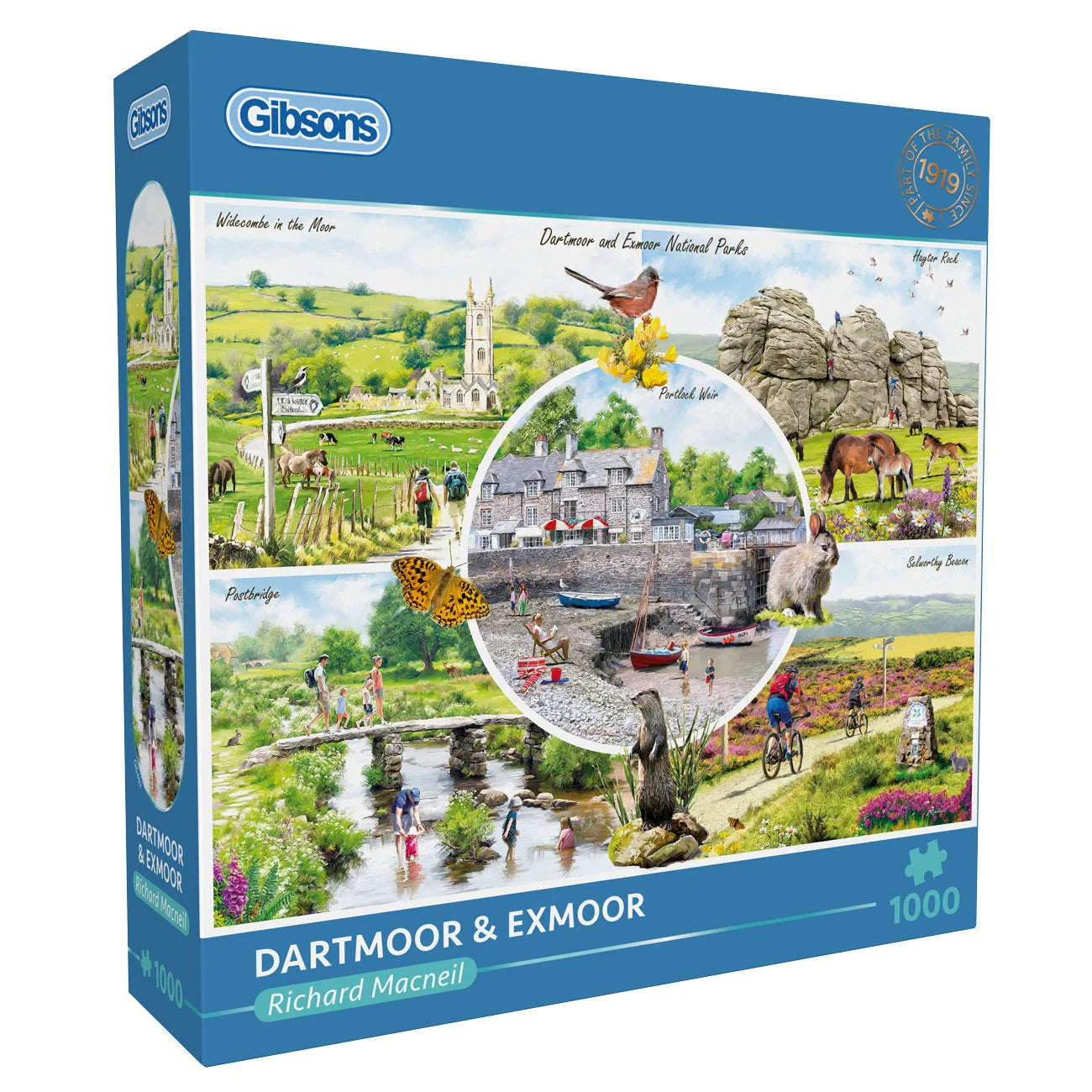 Dartmoor & Exmoor, Richard Macneil (1000pcs)