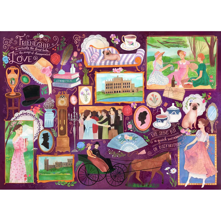 Club de lecture - Jane Austen, Billie Michael (1000pcs)