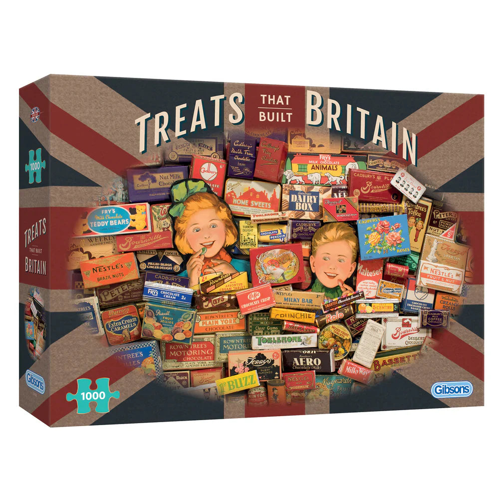 DMG Treats That Built Britain (1000pcs) (DAMAGED BOX)