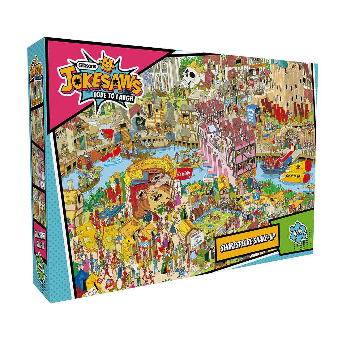 Jokesaws - Shakespeare Shake-up (1000pcs)