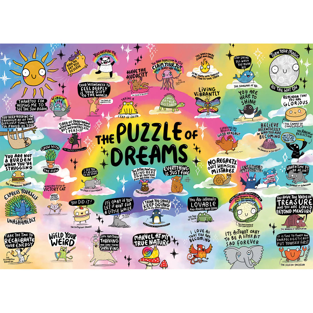 The Puzzle of Dreams, Katie Abey (1000pcs)
