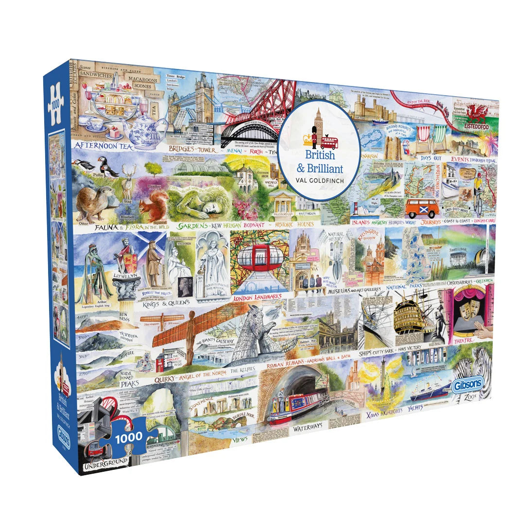 Brilliant & British, Val Goldfinch (1000pcs)