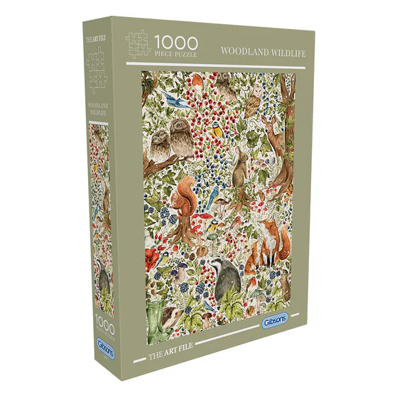 The Art File - Woodland Wildlife (1000pcs)
