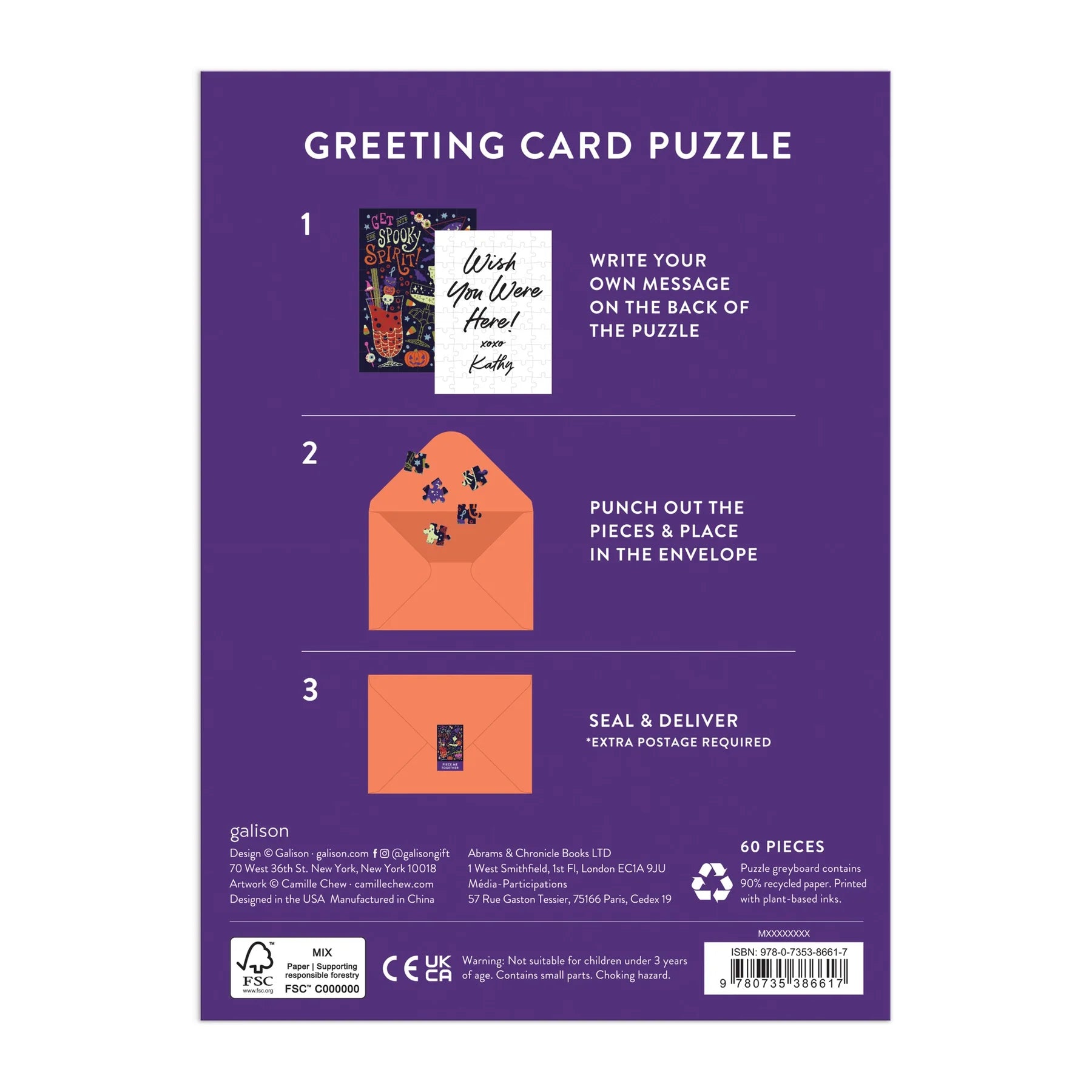 Greeting Card - Get Into the Spooky Spirit (60pcs)