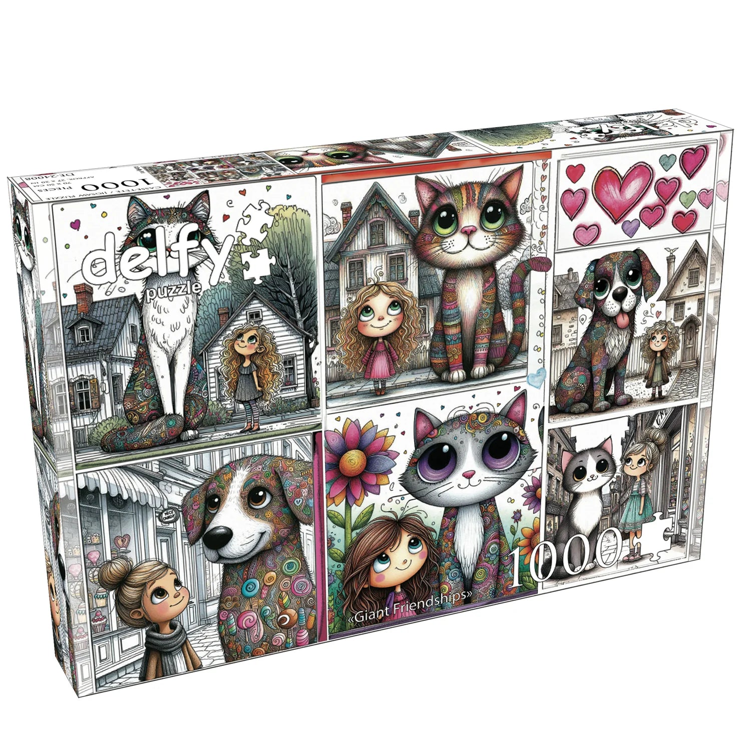 Amitiés géantes (1000pcs)