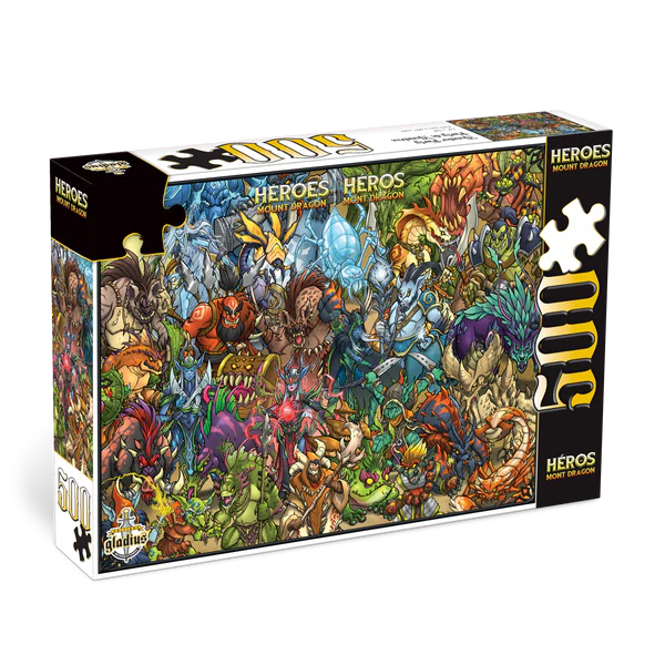 Héros du Mont Dragon – Party de Monstres (500pcs)