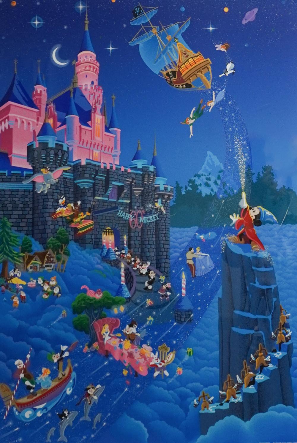 DMG RARE - Disney Joyeux 60e Mickey, Melanie Taylor-Kent (1000 pièces) (BOÎTE ENDOMMAGÉE)