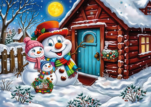 Happy Snowman Family - Collection NovIA (1000pcs)