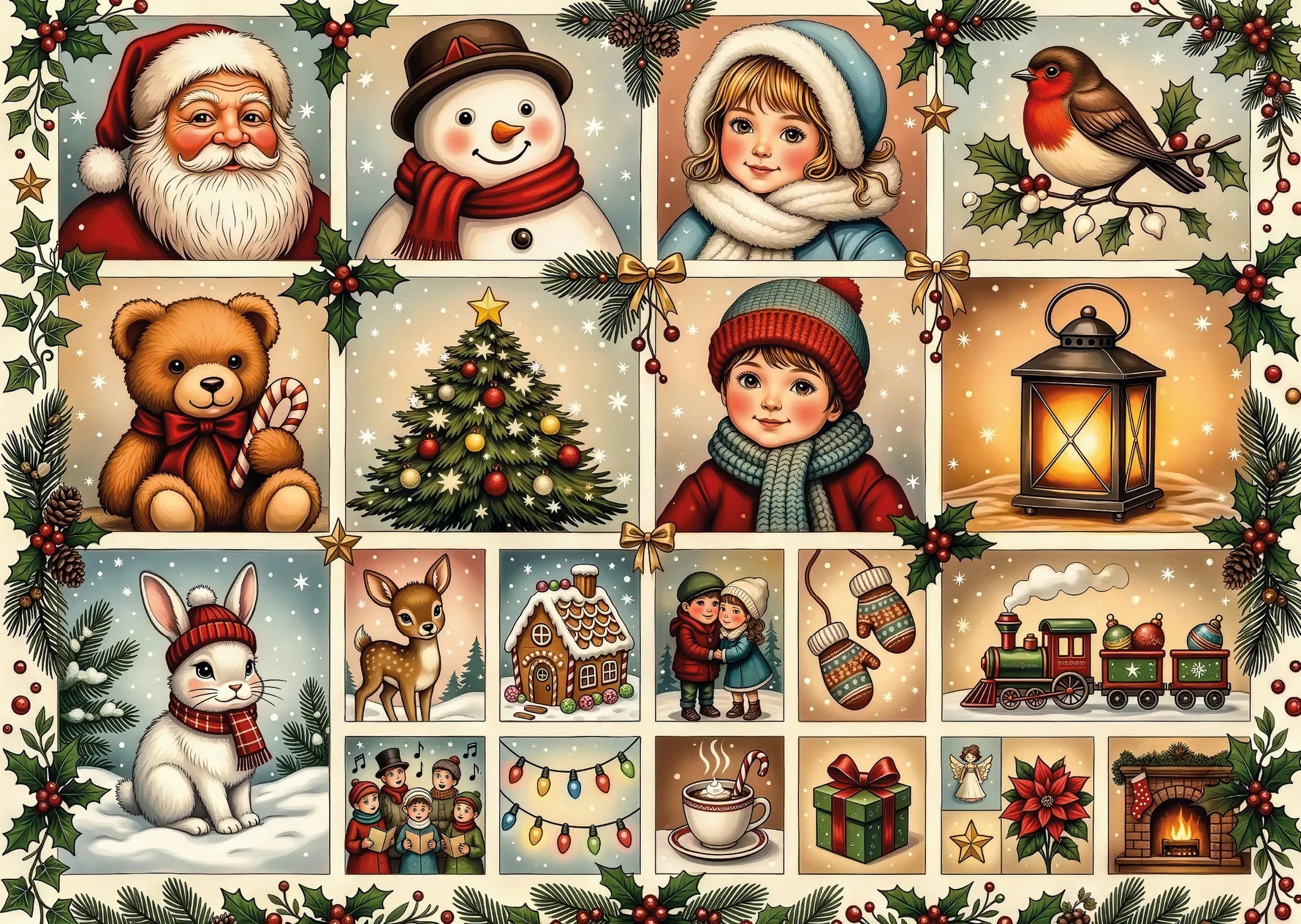 Holiday Joy Mosaic - Collection NovIA (1000pcs)