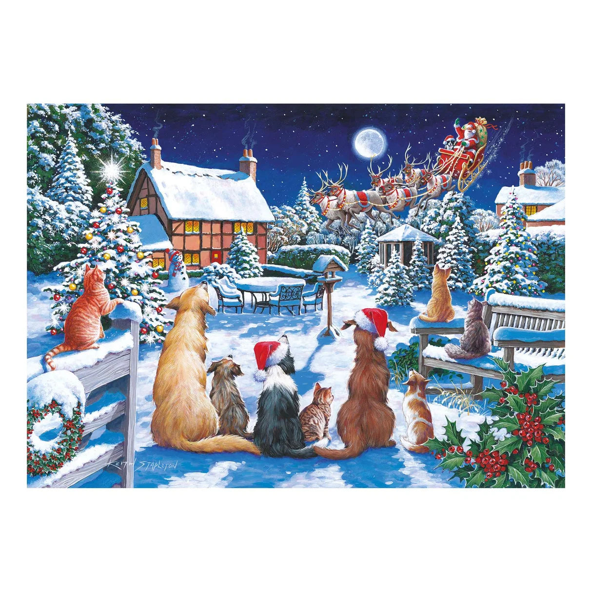 Mini - Santa Paws (150pcs)