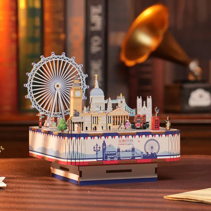 London Music Box (Wood)