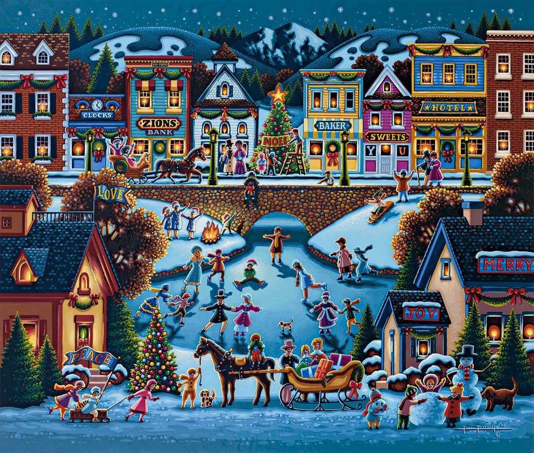 Noël de la ville natale (500pcs)