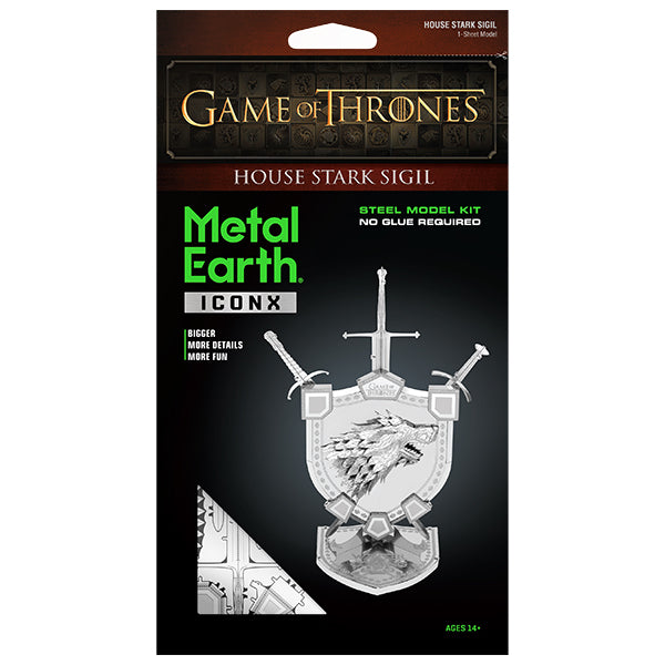 Metal Earth® - Iconx - Game of Thrones™ - House Stark Sigil