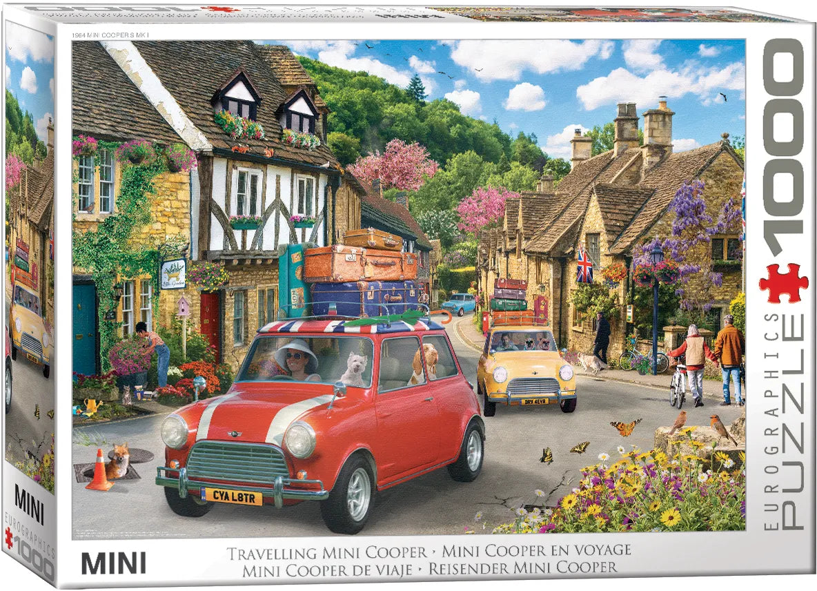 Traveling Mini Cooper
