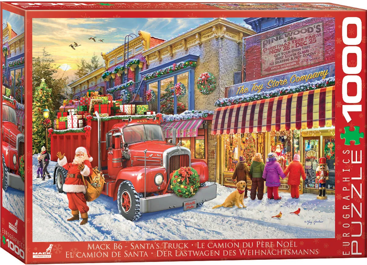 Mack B6 - Camion du Père Noël, Greg Giordano (1000 pièces) 